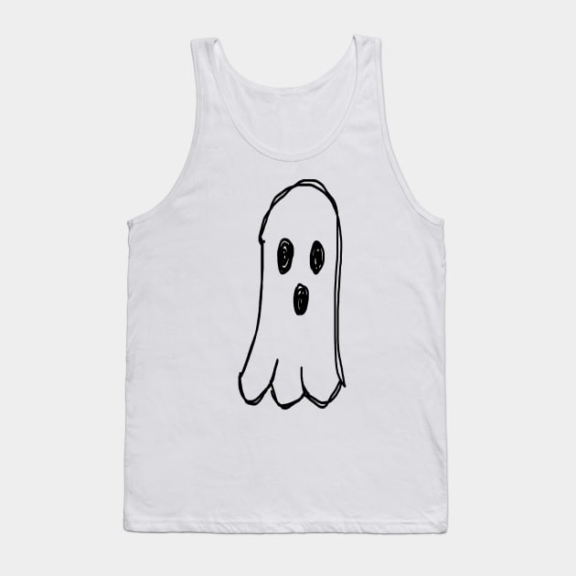 Ghosty Tank Top by the doodler